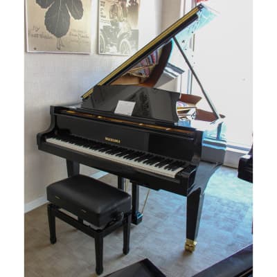 Suzuki Grand Piano | Polished Ebony | SN: 001703 image 3