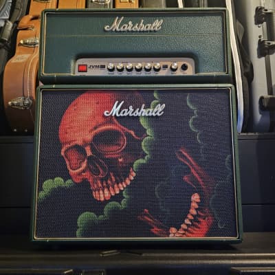Marshall Custom Shop Tattoo JVM1H 1W Head w/ C110 Cabinet, Antony Flemming image 2