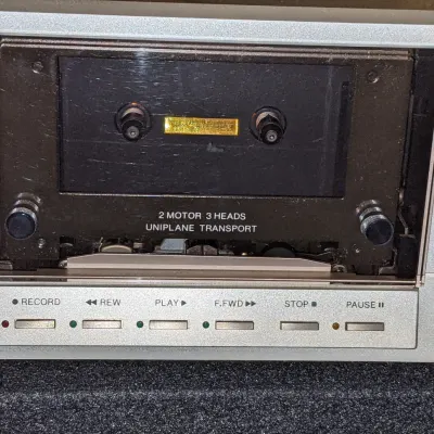 Harmon Kardon 3 Head Cassette Deck 400XM  White /Gray image 8