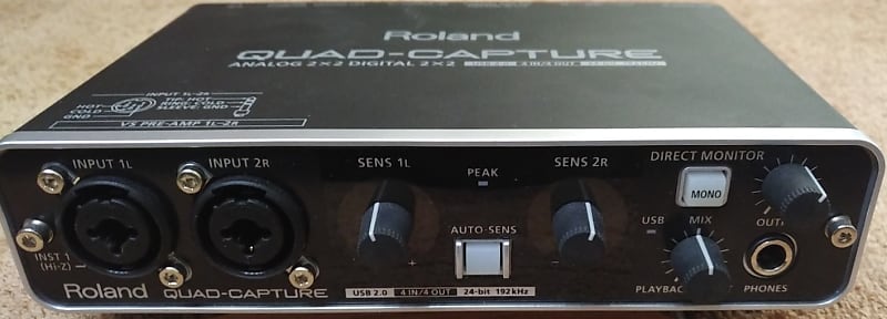 Roland UA-55 Quad-Capture USB 2.0 Audio Interface