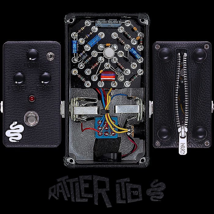 JAM Pedals Rattler LTD 2020 2021 Black Leather Reverb