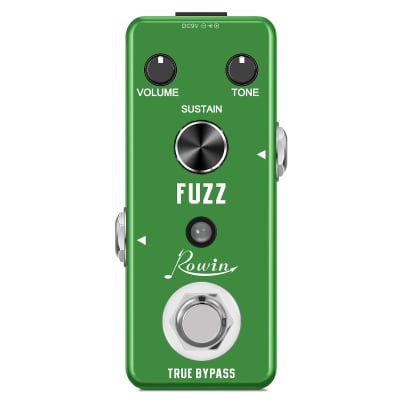 Rowin LEF-306 Firecream FUZZ Vintage Classic late 60's early 70's Fuzz Guitar/Bass Effect Pedal image 1