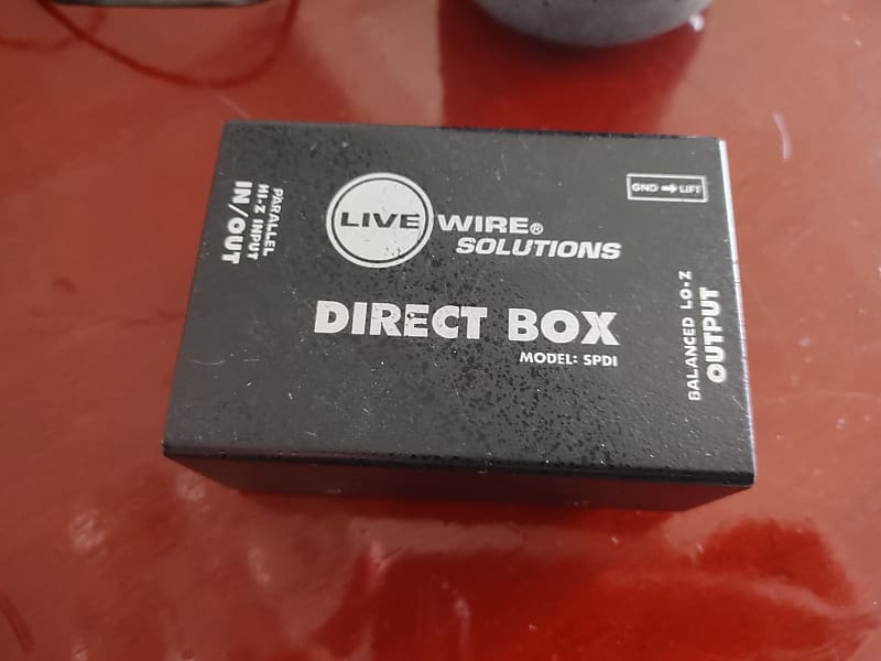 LiveWire Direct Box SPDI Reverb