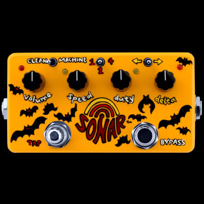 ZVEX Effects Sonar Tap-Tempo Tremolo (Hand-Painted) for sale