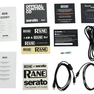 RANE SEVENTY 2-Channel 16 Pad Serato DJ Battle Mixer+Audio Technica Headphones image 15