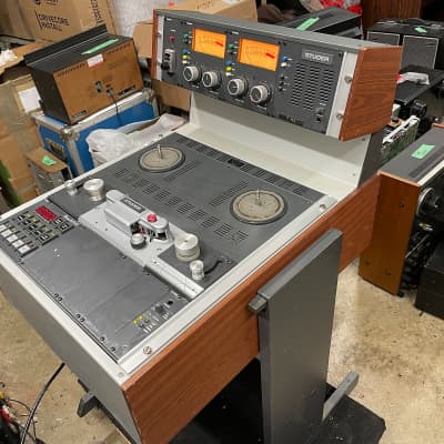Studer A-810 studio 4 speed 1/2 track mastering tape deck- SERVICED, BUTTERFLY HEADS, VARISPEED! 198 image 6