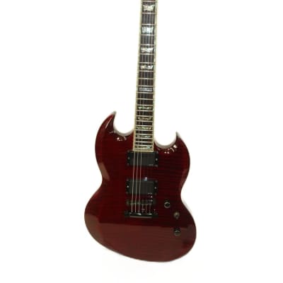 2004 ESP LTD Viper-1000 FM Electric Guitar - See Thru Black Cherry for sale