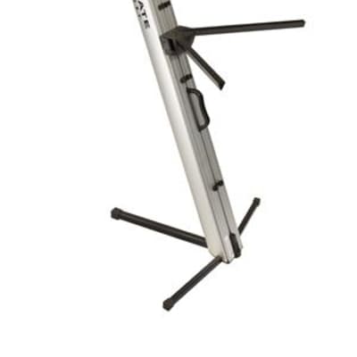 Ultimate Support Apex AX-48 Pro Keyboard Stand Silver image 1