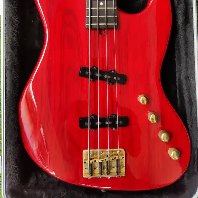 Moon JJ-4 1998 Transparent Red | Reverb