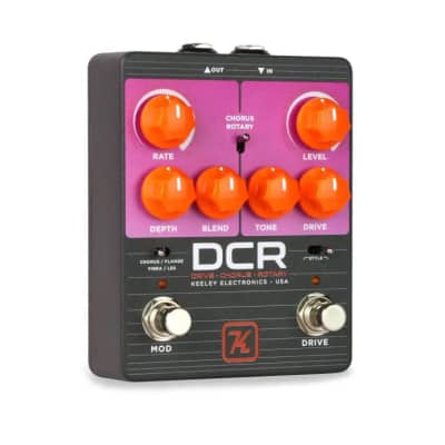 New Keeley DCR Drive Chorus Rotary Guitar Effects Pedal image 2