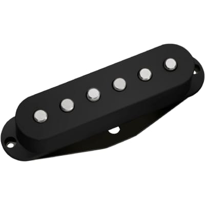 NEW DiMarzio DP402 Virtual Vintage® Blues Single-Coil Pickup for Strat - BLACK image 1