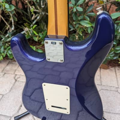 Fender Standard Stratocaster Blue Made in Mexico 2001 image 16