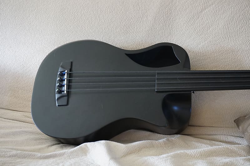 Journey Instruments Carbon Matte Fretless Travel Bass OB660F 2020 Black