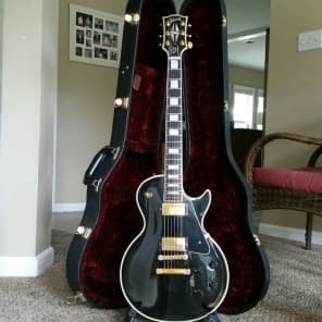 Rare Gibson Les Paul  True Historic 57 Reissue  1993 Black Beauty image 2