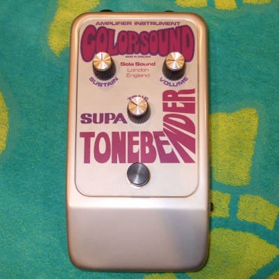 Colorsound Supa Tone Bender fuzz distortion Sola Sound BC184C guitar pedal not overdriver ZCD for sale