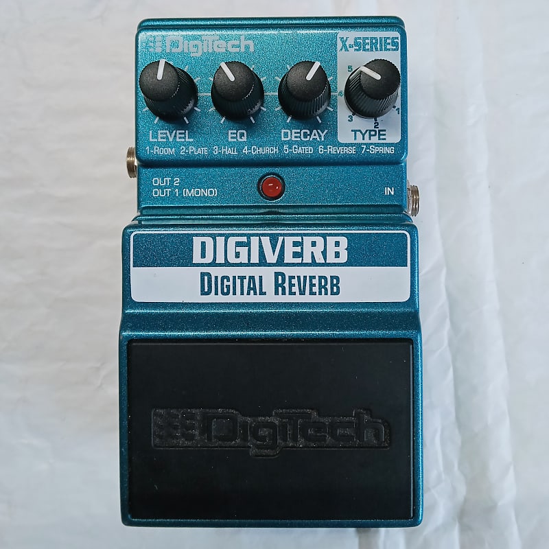 Digitech DigiVerb Digital Reverb Pedal | Reverb Italia
