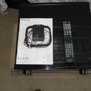 Pioneer Elite Receiver VSX-33 (2010) Black - 7 x 110 watts/channel, iphone & bluetooth, Sirius ready image 2