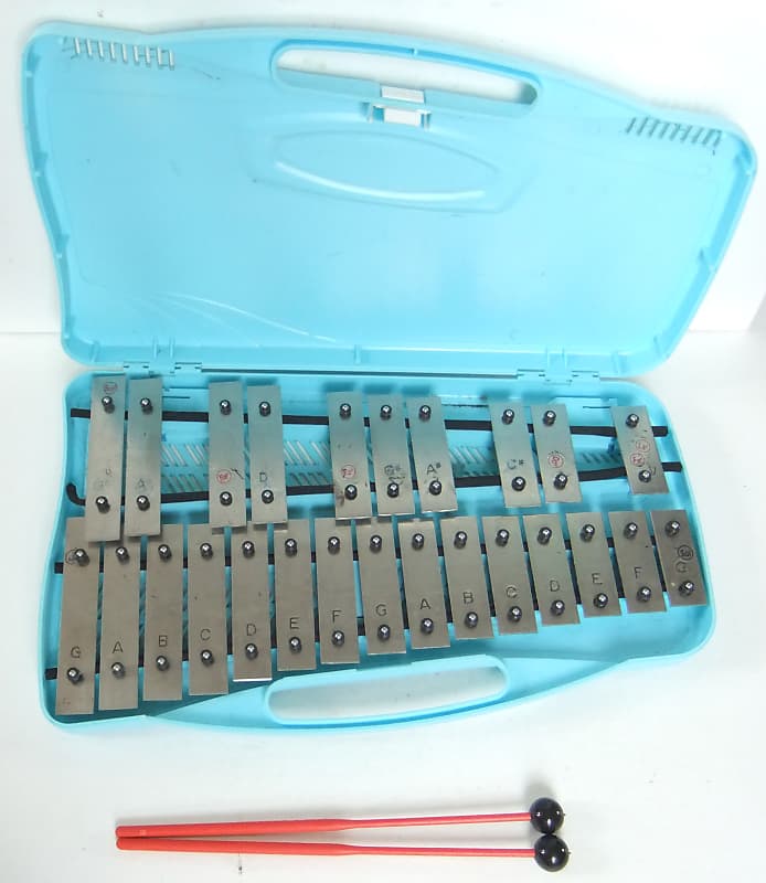 RARE, VINTAGE ANGEL AX-25N2 CASED GLOCKENSPIEL WITH NEW | Reverb