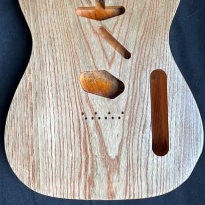 【即出荷】 - Body Telecaster Warmoth One Nitro - 2023 Ash Swamp Piece ギター