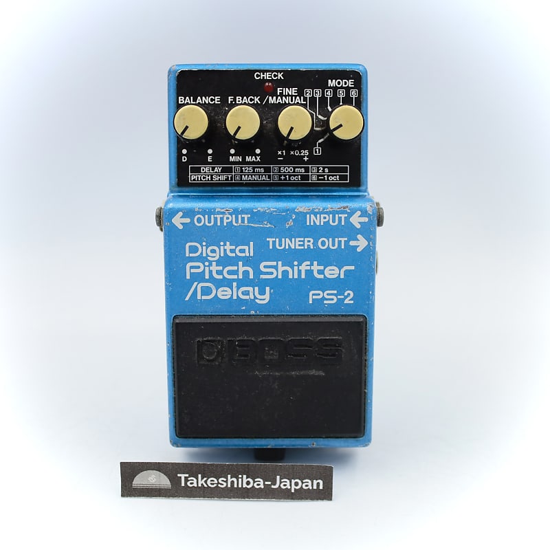 BOSS　DigitalPitchShifter　Delay　日本製 BOSSDigitalPitchShifterDelay日本製
