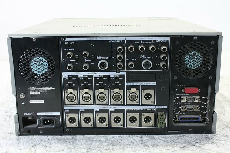 Sony Videocassette recorder Betacam SP CVR-75 (no.1) | Reverb Slovenia