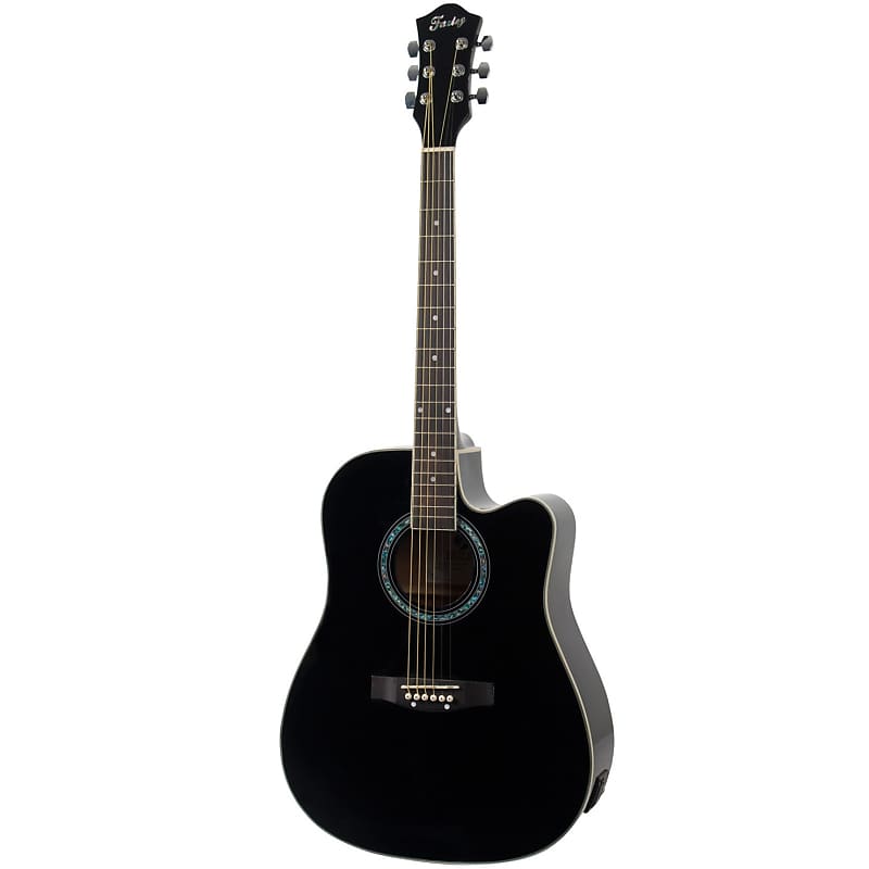 Fazley FJA518 Sunburst guitare électrique + ampli + câble