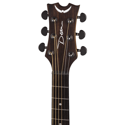New Dean AXS Mahogany Parlor Acoustic Guitar, Help Support Small Business & Buy It Here, Ships FREE image 2
