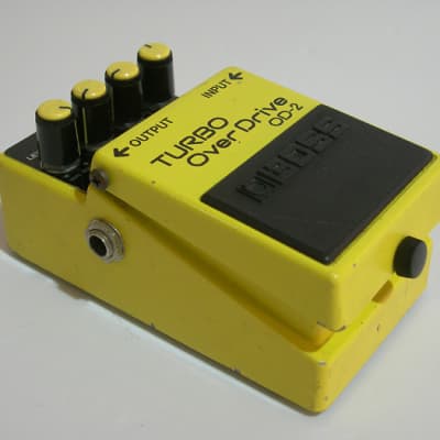 BOSS OD-2 TURBO OverDrive 1987年 日本製 動作品 Boss OD-2 Turbo Overdrive Japan | Playthrough Demo - YouTube