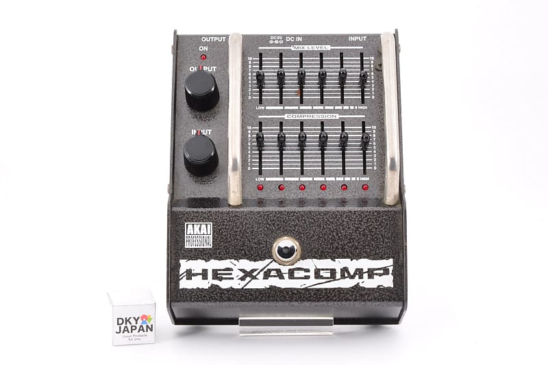 AKAI Hexacomp C2M Multi Band Compressor Made In Japan Effect Pedal Used  From Japan #204