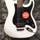 Squier Contemporary Active Stratocaster HH Floyd Rose White Electric Guitar