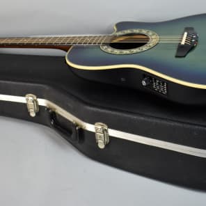 90's Ovation 3862 Pinnacle Series Trans Blue Rare Electric