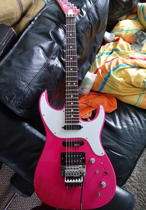 Charvel Model 8 Jeff Beck 1990 Pink