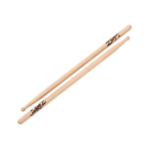 Zildjian 3AWN Hickory Series 3A Wood Tip Drum Sticks
