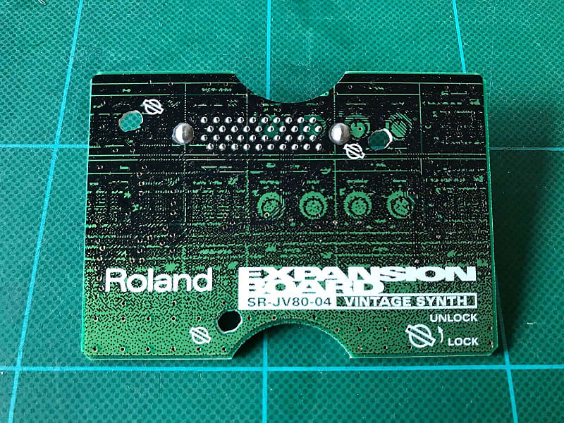 Roland SR-JV80-04 Vintage Synth Expansion Board 1990s - Green