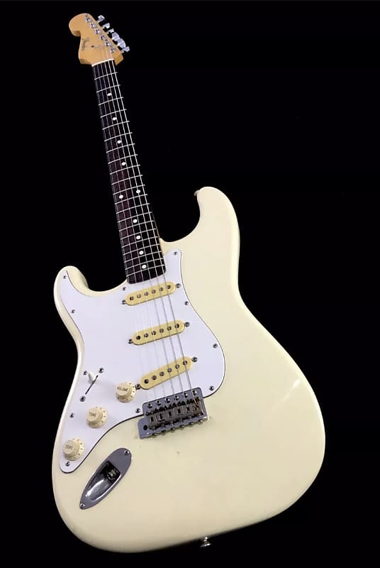 LEFTY! Vintage 62RI Fender Japan MIJ Nirvana Relic Guitar Fuji-Gen Cobain  Blonde Strat