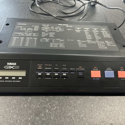 Yamaha QX5 Sequencer 1986 - Black