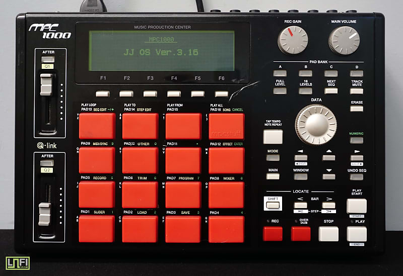 仕入れAKAI アカイ MPC1000 128MB メモリ増設済み サンプラー　JJOS インストール済み サンプラー