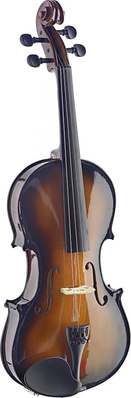 Stagg 4/4 Solid Maple Violin w/ standard-shaped soft-case image 1