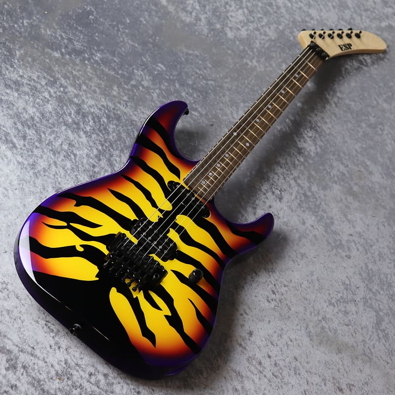 ESP PURPLE TIGER 【GEORGE LYNCH Signature Model】Made In