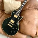 Vintage Gibson Les Paul Custom 1970 Black Beauty All Original 954071 OHSC Black & Gold