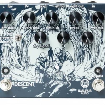Walrus Audio Descent Reverb Guitar Effects Pedal (Used/Mint) image 1