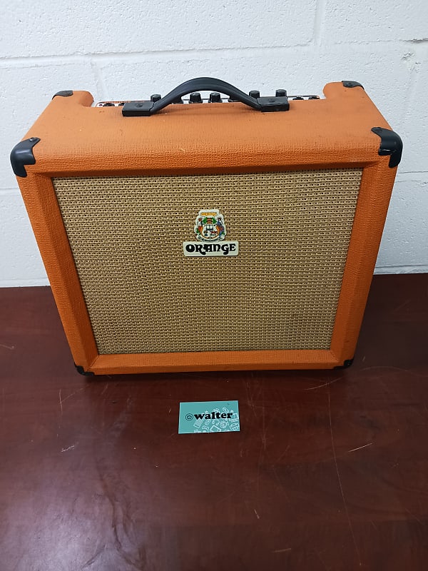 Orange Crush 30R Early 2000s Textured Orange Wrap Reverb