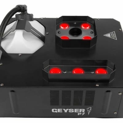 Chauvet DJ Geyser P7 7-LED RGBA+UV Vertical Fog Machine image 1