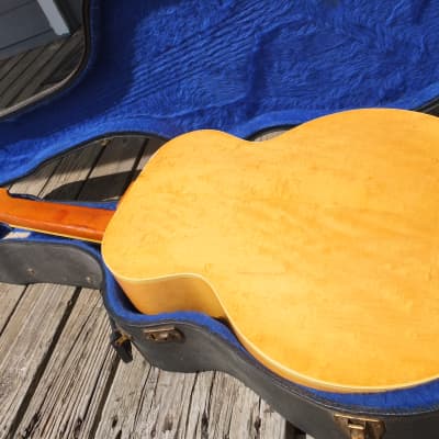 Sho Bro 7 String Resonator Shot Jackson Model Square Neck Guitar 60s - Natural image 9