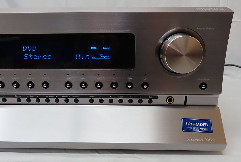 Onkyo Integra RDC-7 7.1 Channel A/V Controller Preamplifier Preamp w/ Remote