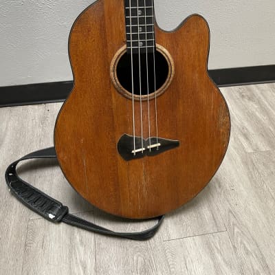 TS  spider acoustic bass for stanley clarke with case natural image 4