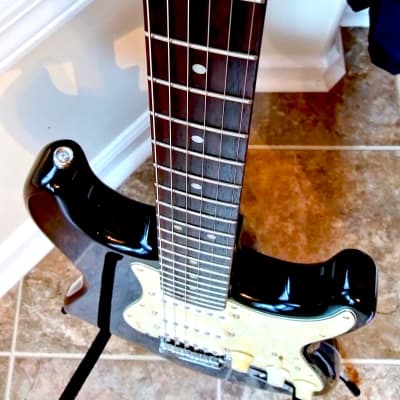 Fender Squier Stratocaster - Black 2008 - Black Gloss image 2