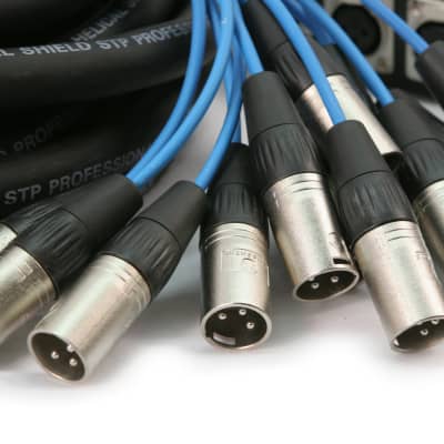 Elite Core 12 Channel 30' ft Pro Audio Cable XLR Mic Stage Snake - PS12030 image 12