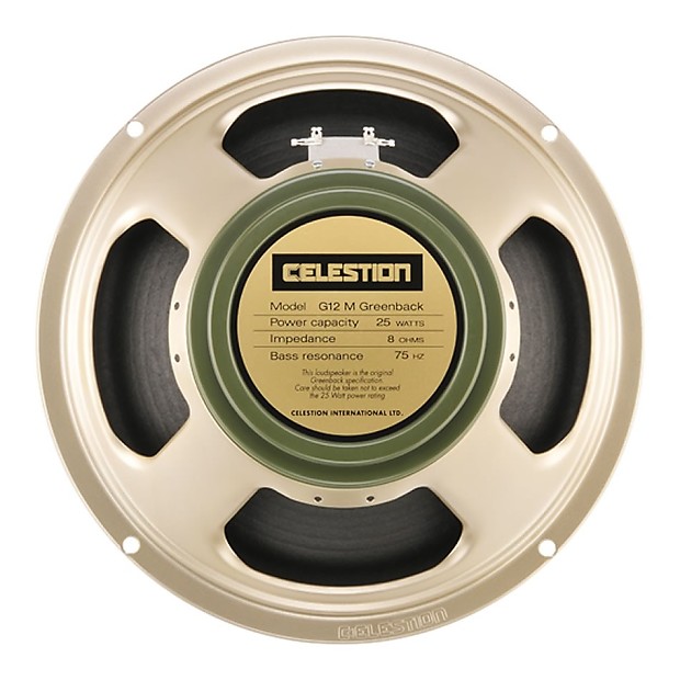 Celestion G12m Greenback 12" 16 Ohm 25w Replacement Speaker image 1