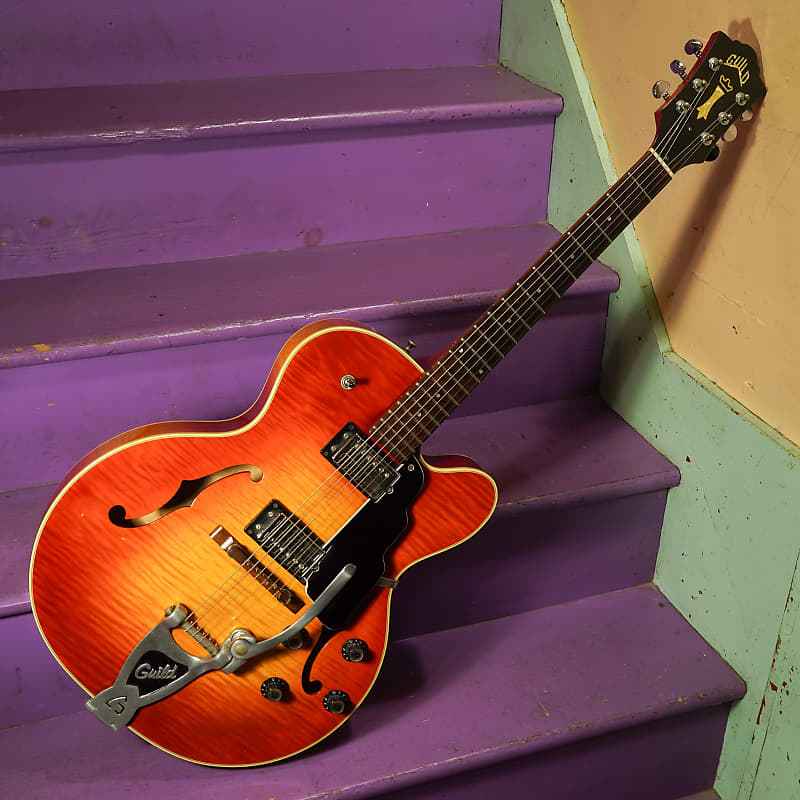 1989 Guild X-160 Hollowbody Electric Guitar (VIDEO! Fresh | Reverb